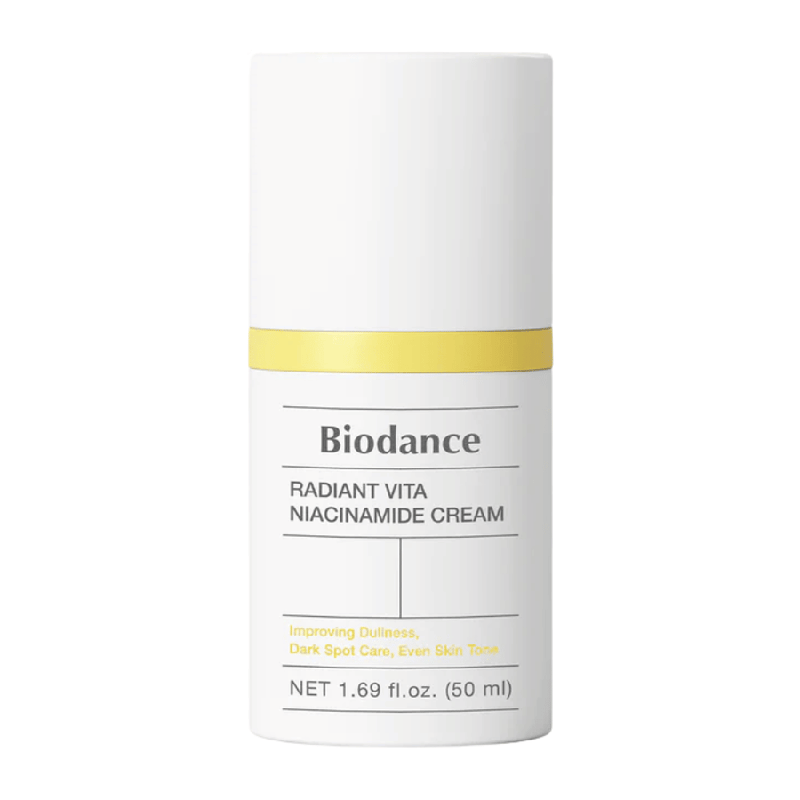 Biodance Pore Perfecting Collagen Peptide Cream 50 ml productafbeelding witte verpakking met roze detail