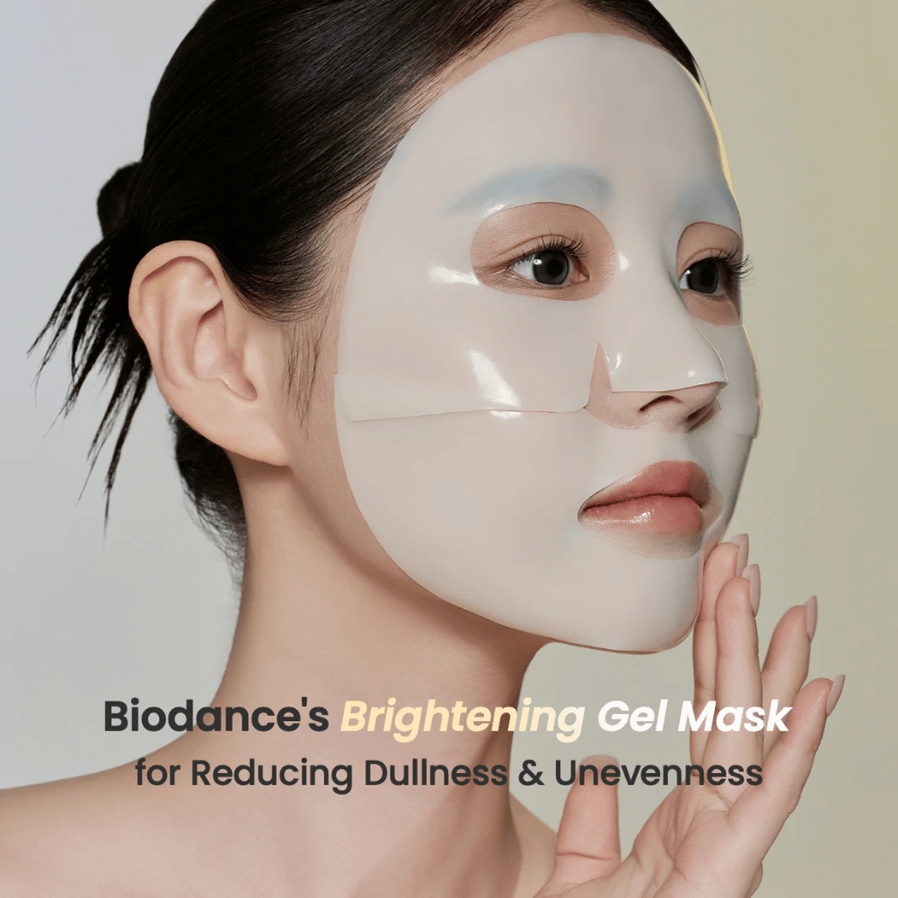 Biodance Brightening Gel Mask – een innovatieve gelmasker die dofheid en een ongelijkmatige huidtint vermindert. Hydrateert, verheldert en geeft de huid een stralende glans.