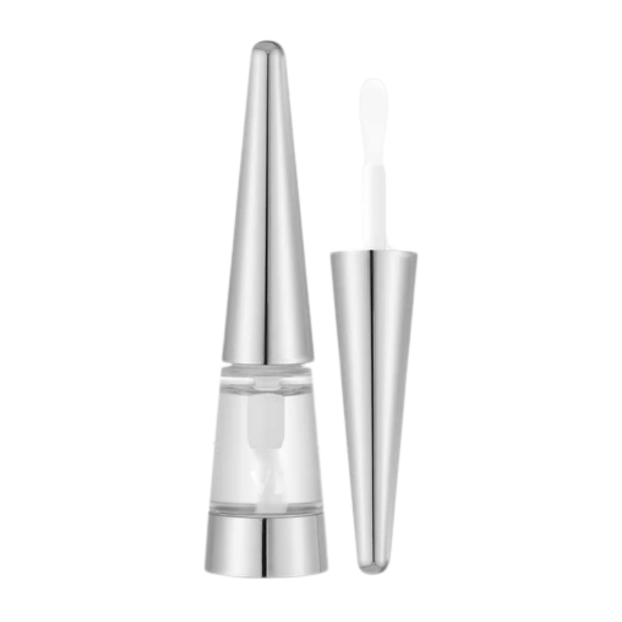 Close-up van VT Cosmetics Reedle Shot Lip Plumper Beginner met applicator, een veganistisch lipserum dat plumping-effect, glans en hydratatie biedt.