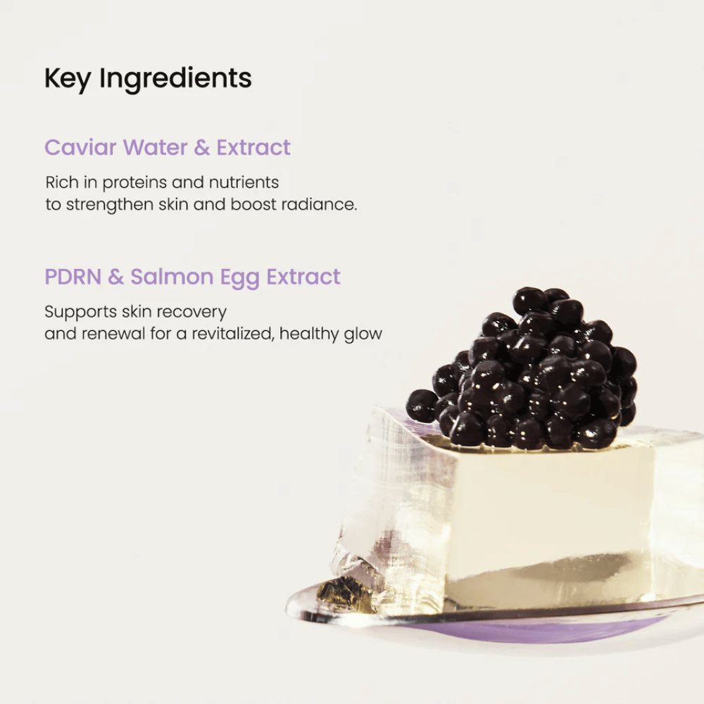 Nieuwe gel-gebaseerde Sheet mask van Biodance – Rejuvenating Caviar PDRN Real Deep Mask die de huid revitaliseert en de huidbarrière versterkt