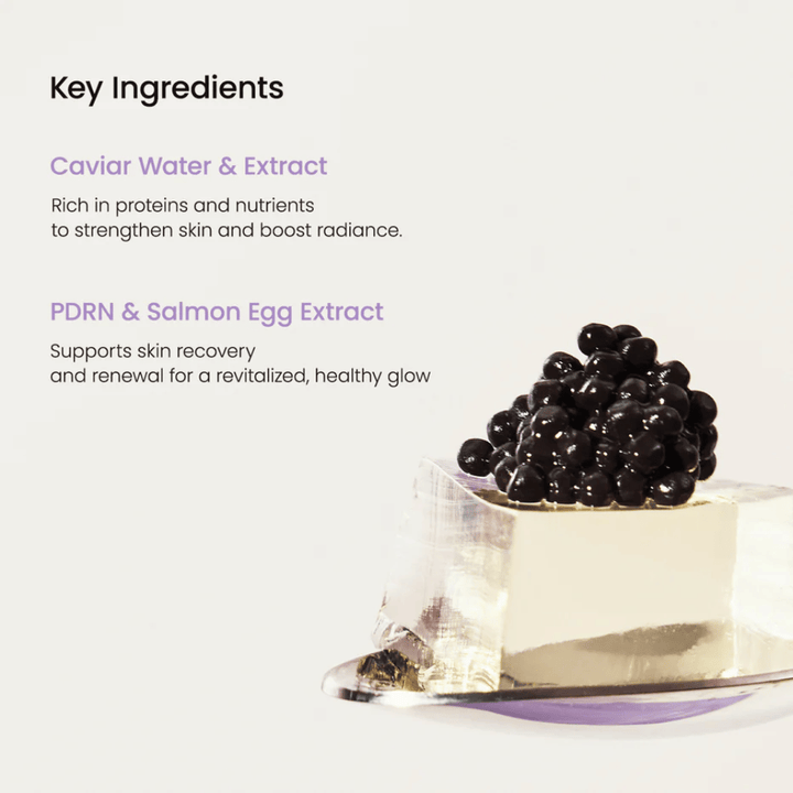 Nieuwe gel-gebaseerde Sheet mask van Biodance – Rejuvenating Caviar PDRN Real Deep Mask die de huid revitaliseert en de huidbarrière versterkt