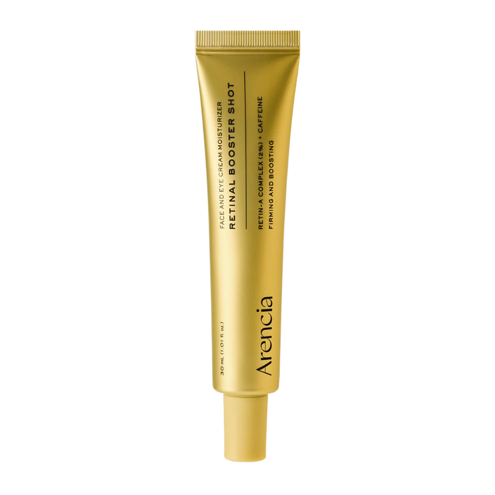 Arencia Retinal Booster Shot in tube, Koreaans retinalserum met Retin-A Complex voor porieverfijning, stevigere huid en anti-aging effect.