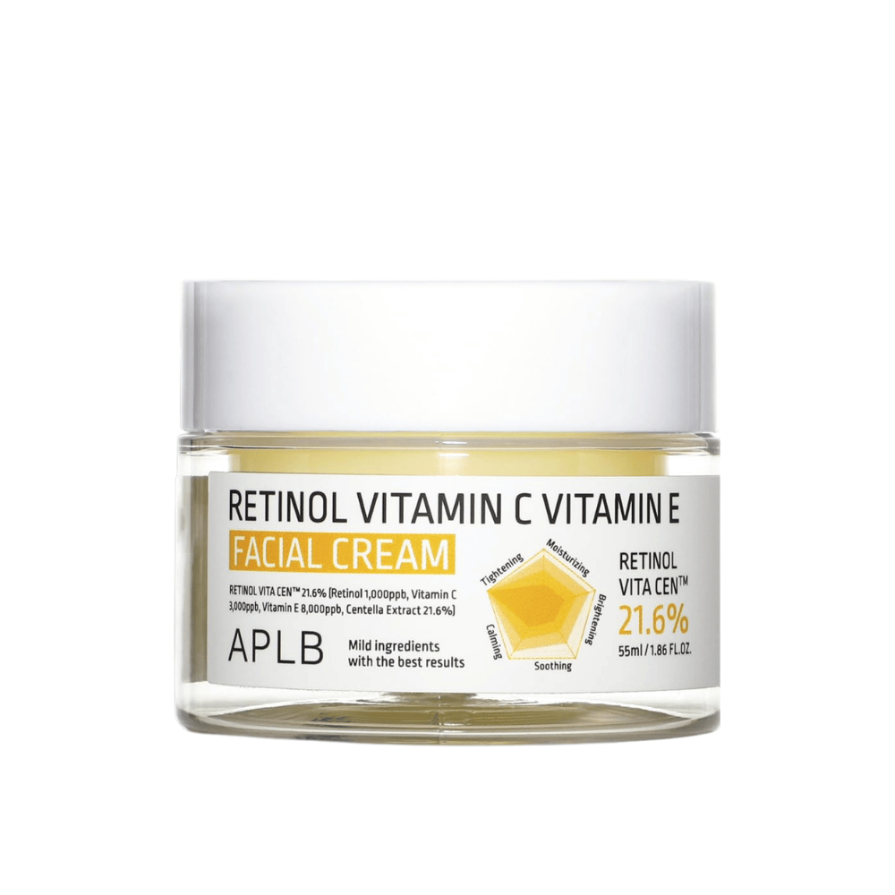 APLB Retinol Vitamin C Vitamin E Facial Cream productafbeelding van 55 ml op witte achtergrond