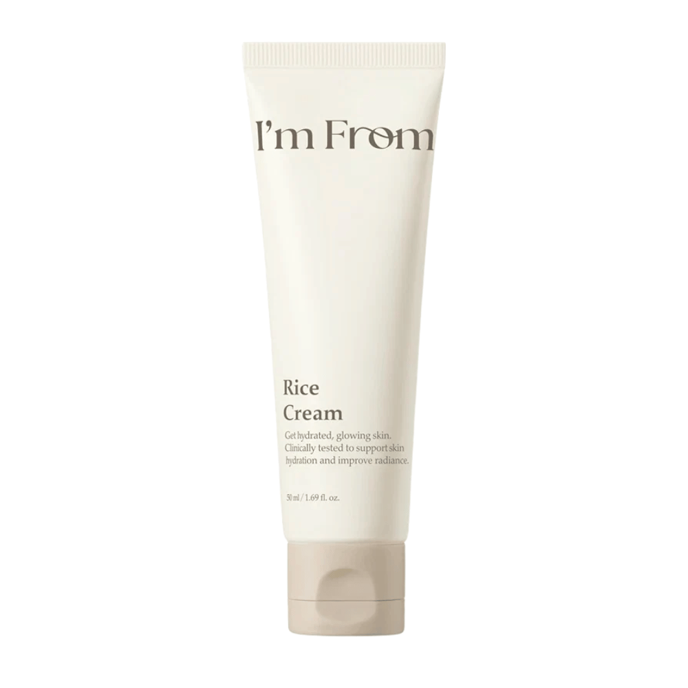 I'm From Rice Cream 50 ml hydraterende gezichtscrème met rijstextract voor glow en een sterke huidbarrière