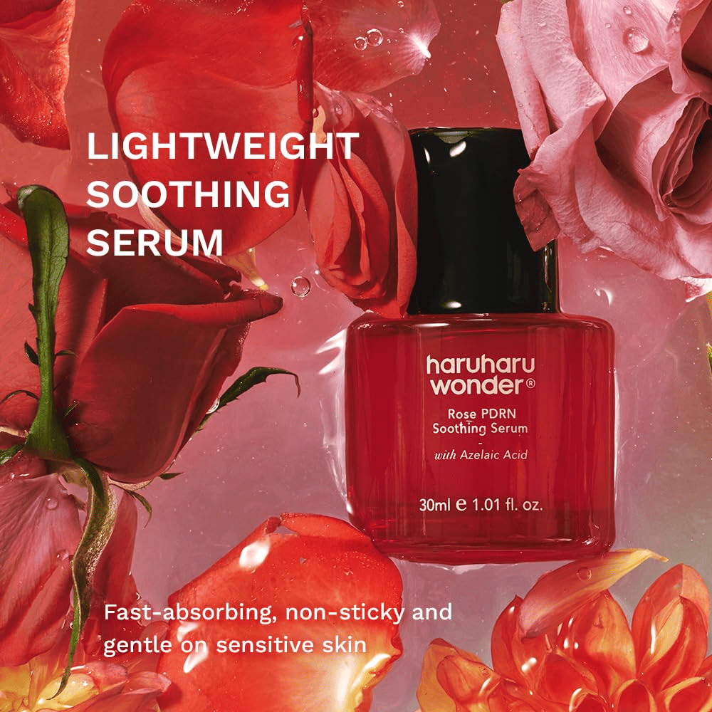 Haruharu Wonder Rose PDRN Soothing Serum – licht en kalmerend serum voor de gevoelige huid