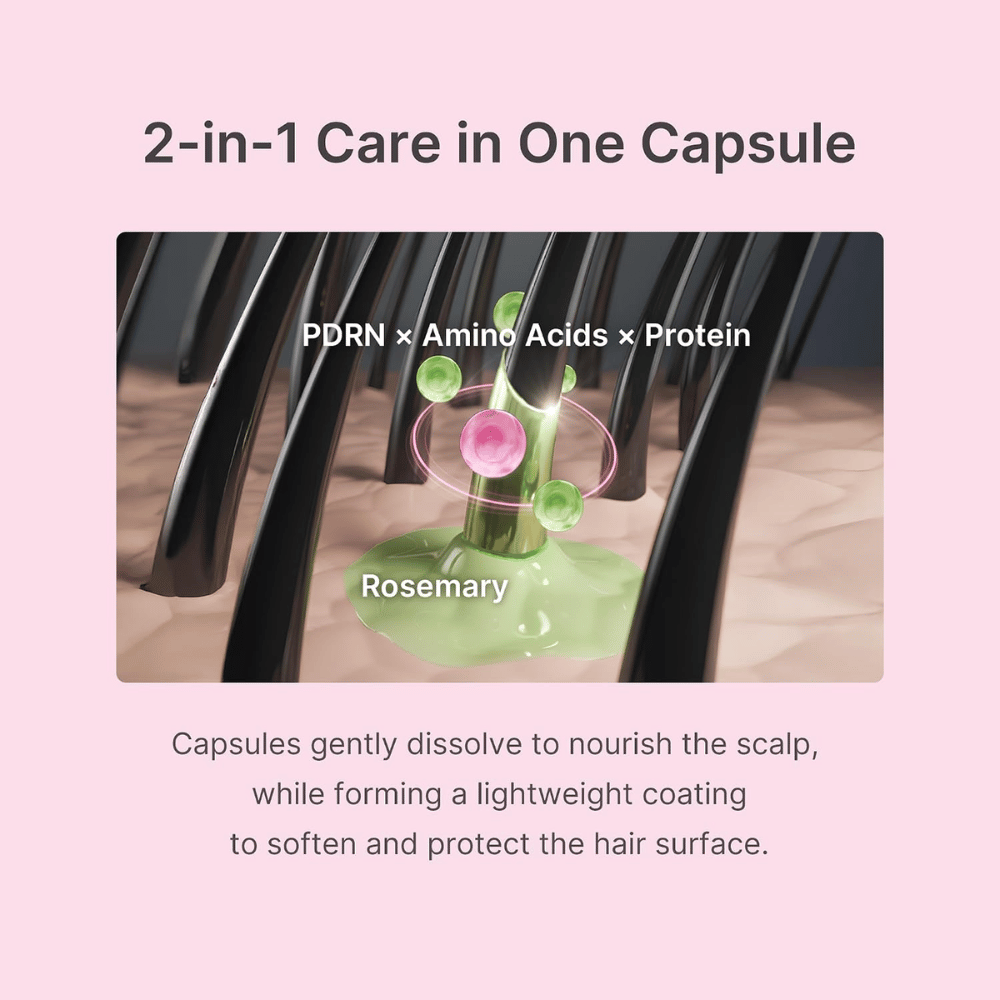 Medicube Rosemary PDRN Hair & Scalp Conditioner met rozemarijn, PDRN en 19 aminozuren die haar en hoofdhuid verzorgen