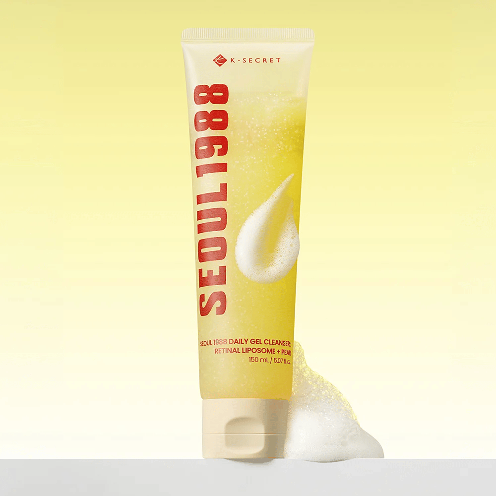 K-SECRET SEOUL 1988 Daily Gel Cleanser – schuimende gezichtsreiniger met retinal en peer