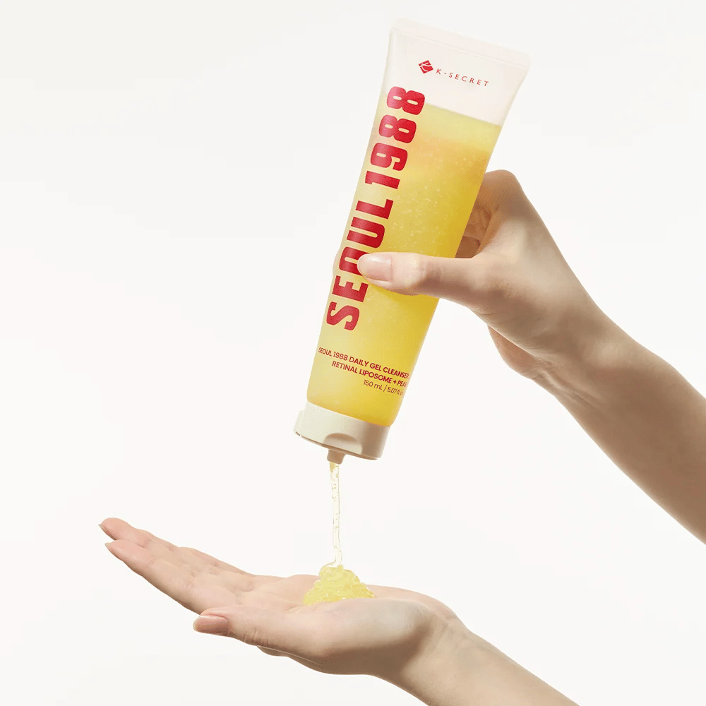 K-SECRET SEOUL 1988 Daily Gel Cleanser – gelreiniger met retinal liposome en perenextract