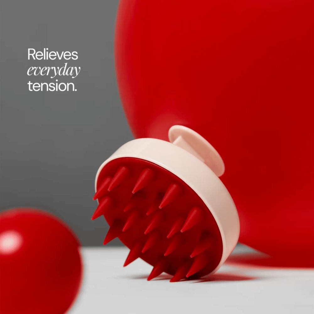 Scalp Massage Brush – massageborstel voor de hoofdhuid die de natuurlijke haargroei ondersteunt