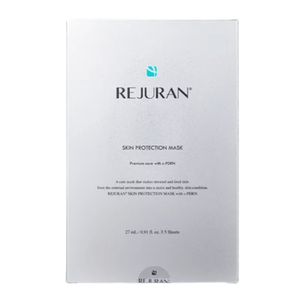 REJURAN Skin Protection Mask Set – verpakking met 5 Koreaanse sheet masks met c-PDRN.