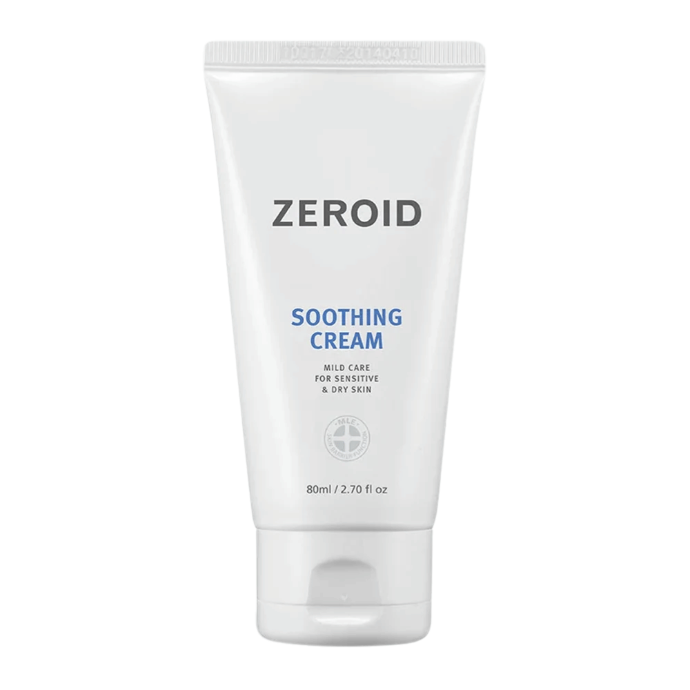 ZEROID Soothing Cream 80 ml hydraterende gezichtscrème die de beschermende huidbarrière kalmeert en versterkt