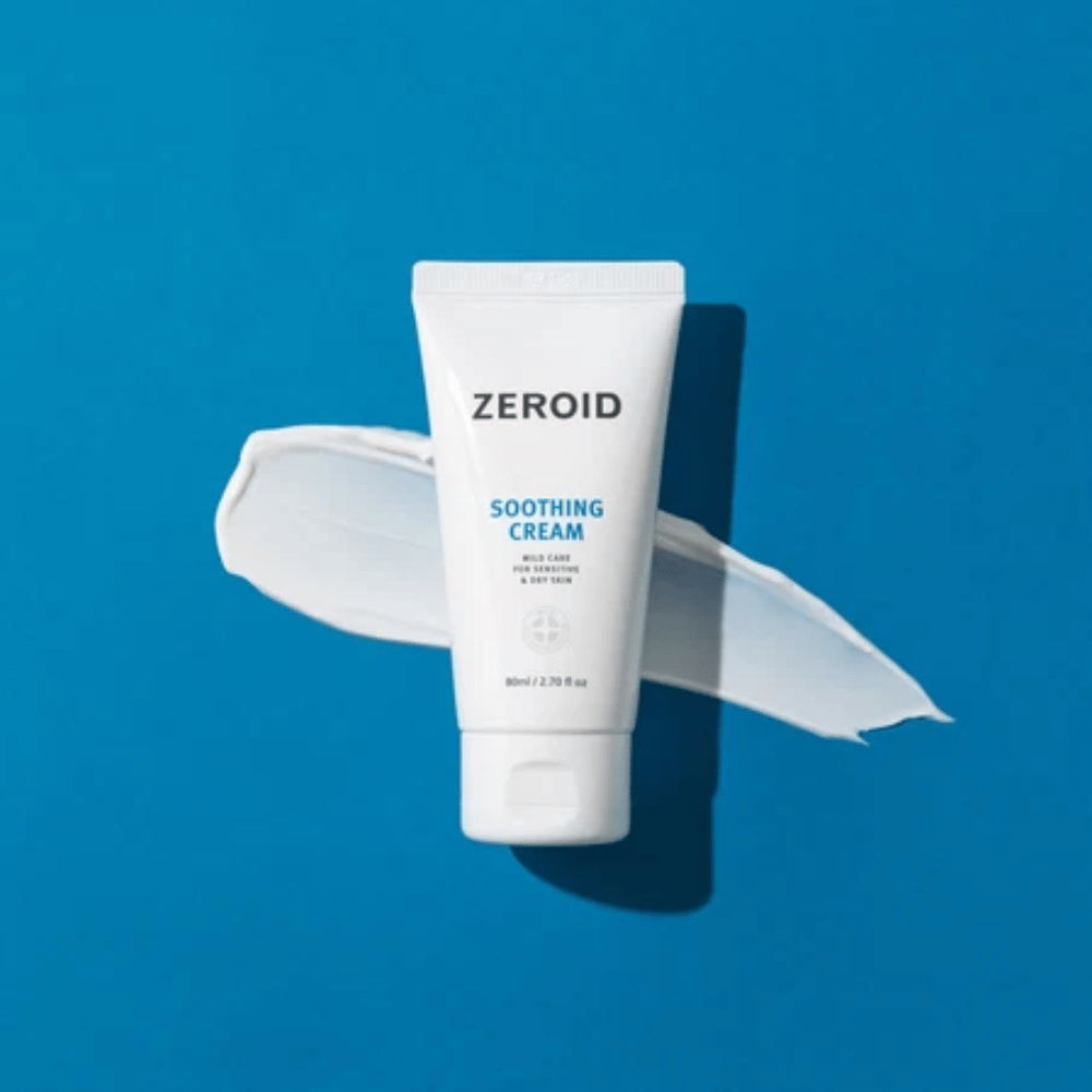 ZEROID Soothing Cream met barrièreversterkende en hydraterende eigenschappen voor gevoelige huid