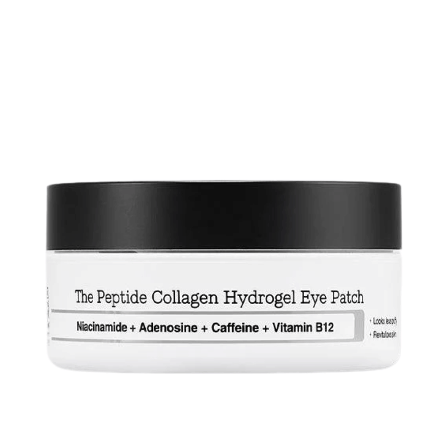 Productafbeelding van COSRX Peptide Collagen Hydrogel Eye Patch – oogmasker met peptiden en vitamine B12 voor glans en stevigheid.