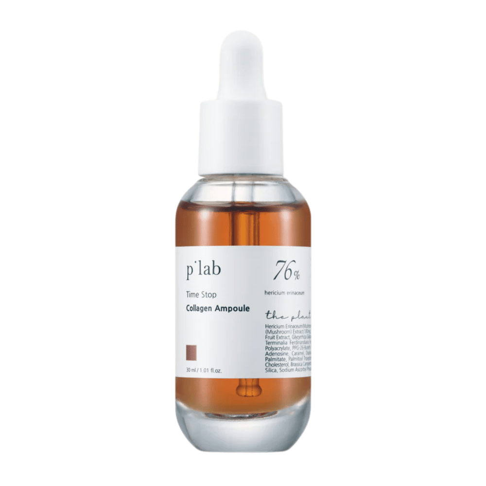 p’lab Time Stop Collagen Ampoule – Anti-aging ampul voor een stevigere en gehydrateerde huid.

🍄 76% Hericium Erinaceum-extract – Versterkt de elasticiteit van de huid en bevordert de collageenproductie.
💧 Diep hydraterend – Voedt en verbetert de textuur van de huid.
✨ Anti-aging effect – Vermindert fijne lijntjes en geeft een jeugdige glans.

Perfect voor een stevigere en stralendere huid!