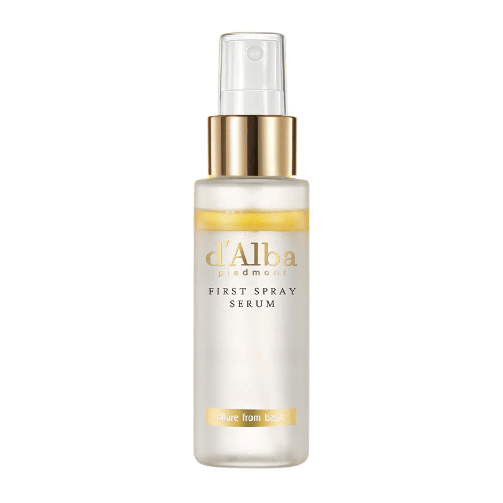 d'Alba White Truffle First Spray Serum is een luxe spraysérum dat intense hydratatie en glans aan de huid geeft. Verrijkt met witte truffelextract uit Italië, helpt dit serum de elasticiteit van de huid te bevorderen en geeft het een stralende, frisse look.