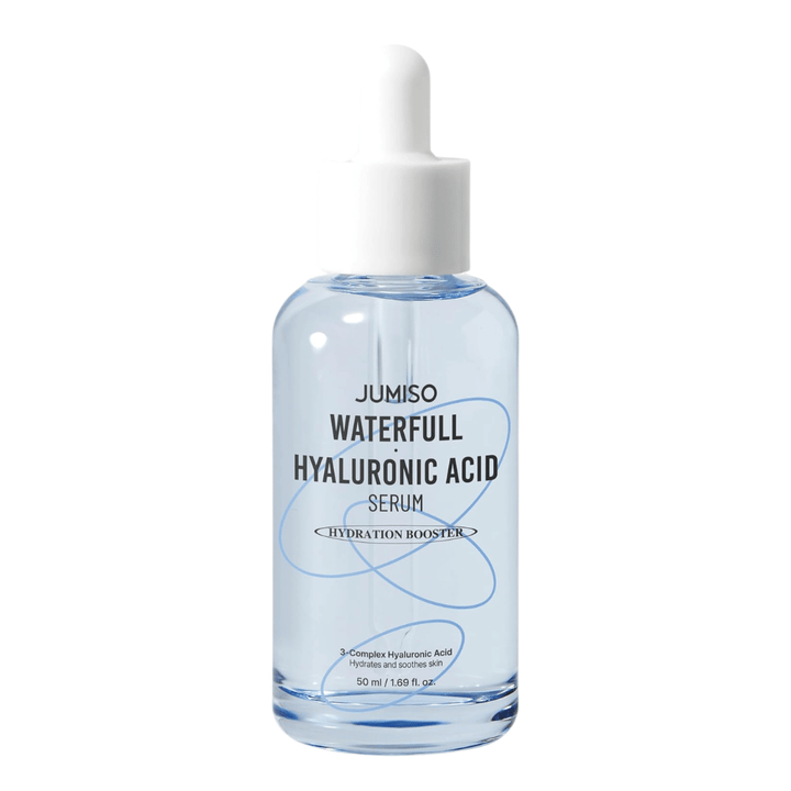 Jumiso Waterfull Hyaluronic Acid Serum 50 ml – 3-Complex hyaluronzuur serum voor droge, gevoelige en vochtarme huid