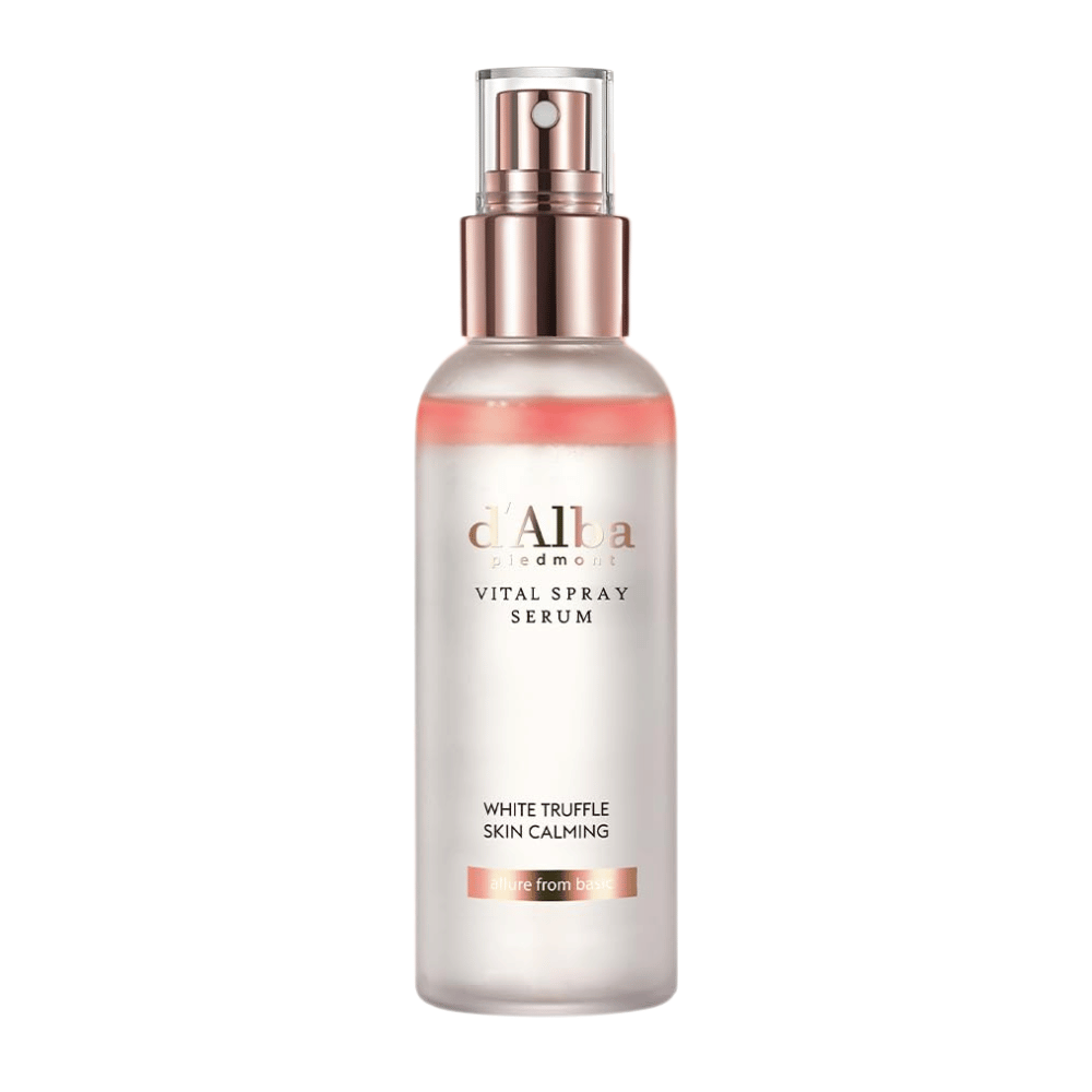 d'Alba White Truffle Vital Spray Serum – productafbeelding van hydraterende en kalmerende gezichtsmist