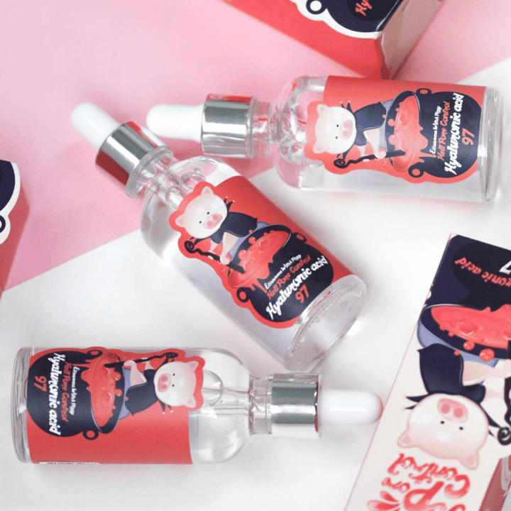 Elizavecca Witch Piggy Hyaluronic Acid 97 serum in groep, Koreaans hydraterend serum voor droge huid, vochtarme huid en verbeterde huidelasticiteit.