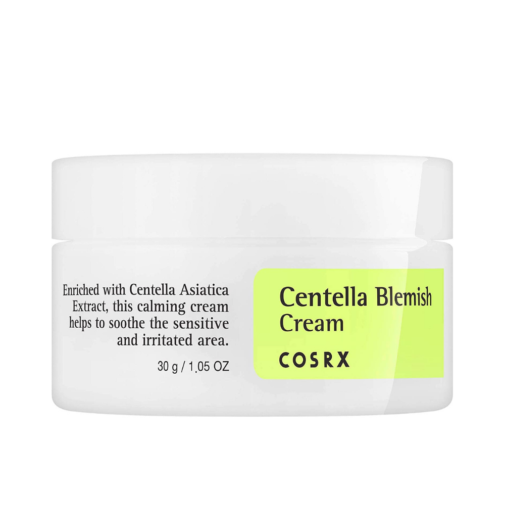 COSRX Centella Blemish Cream 30ml, perfect voor acnegevoelige huid.