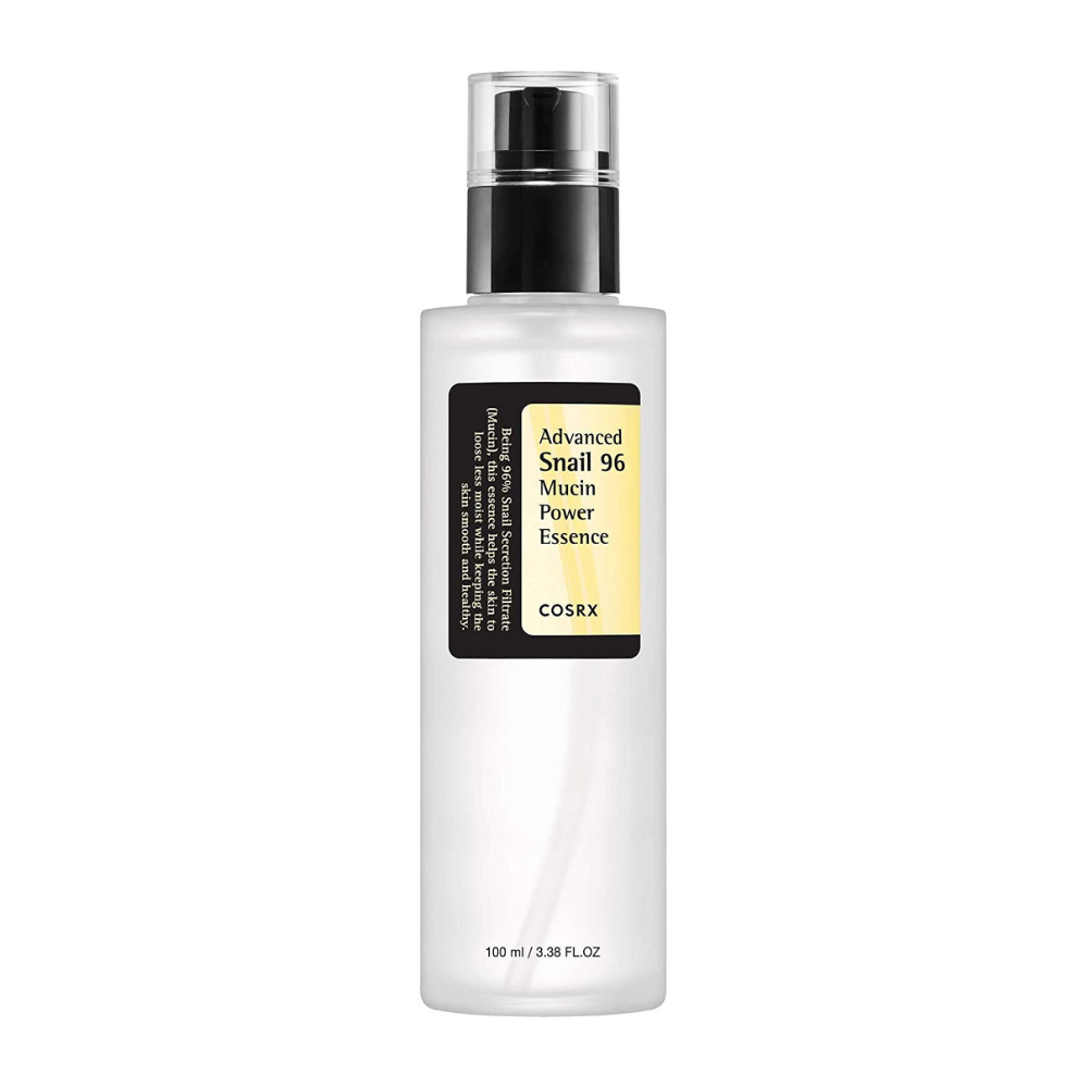 COSRX Aziatische cosmetica met Advanced Snail 96 Mucin Power Essence 100ml voor Koreaanse huidverzorging.