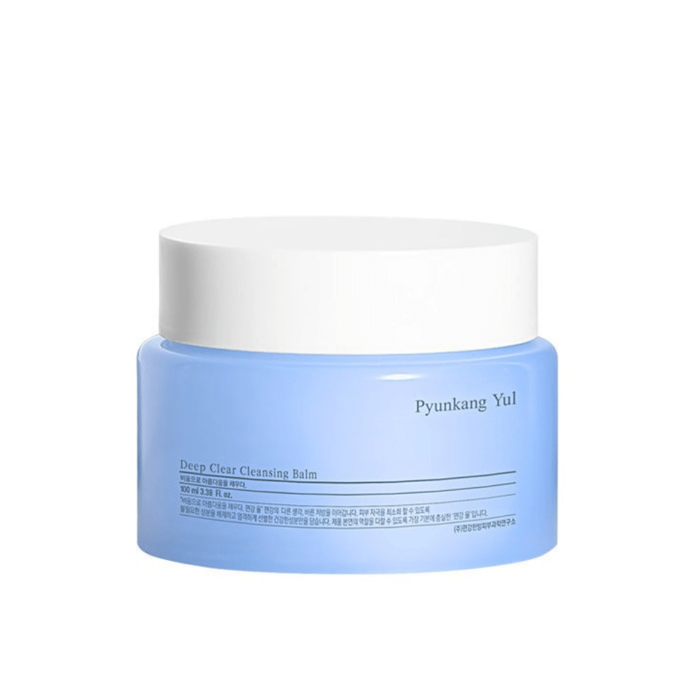 Een pot Pyunkang Yul Deep Clear Cleansing Balm 100ml op een witte achtergrond.