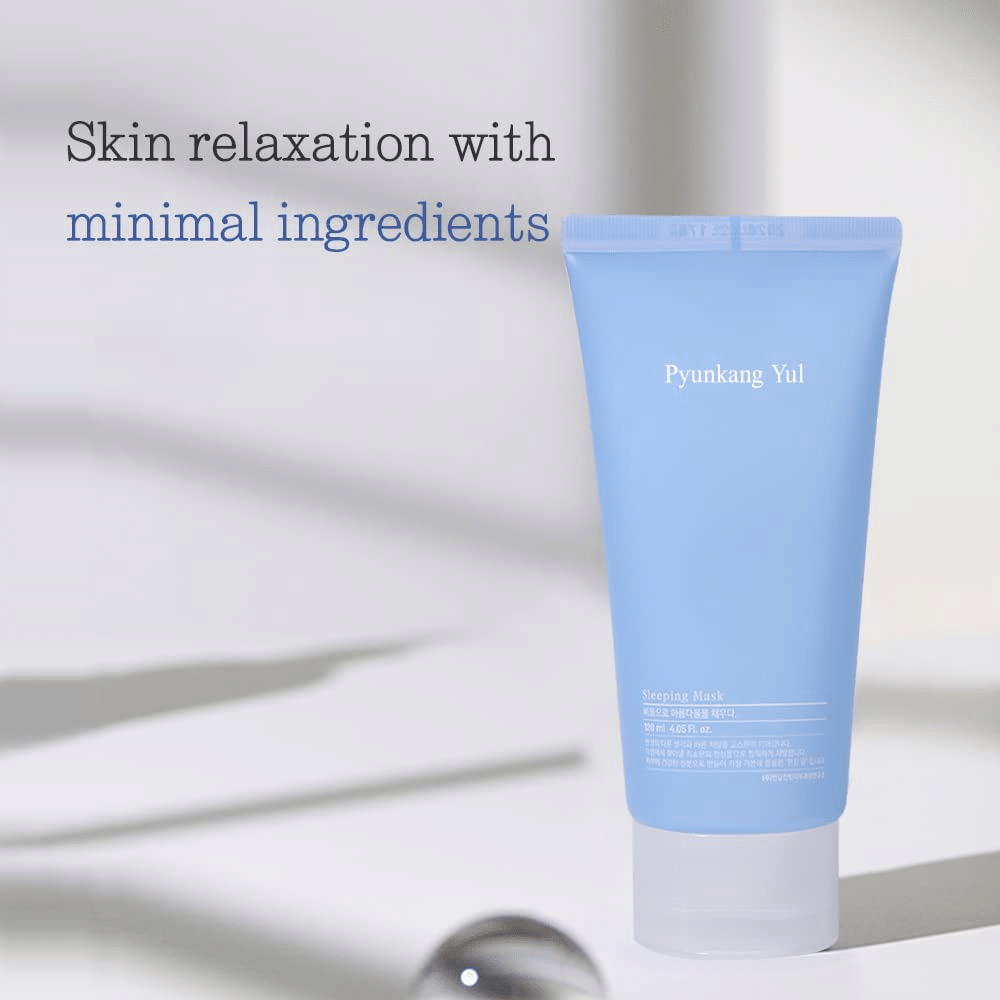 Huidontspanning en hydratatie met Pyunkang Yul Sleeping Mask 120ml voor een uitgeruste huid.
